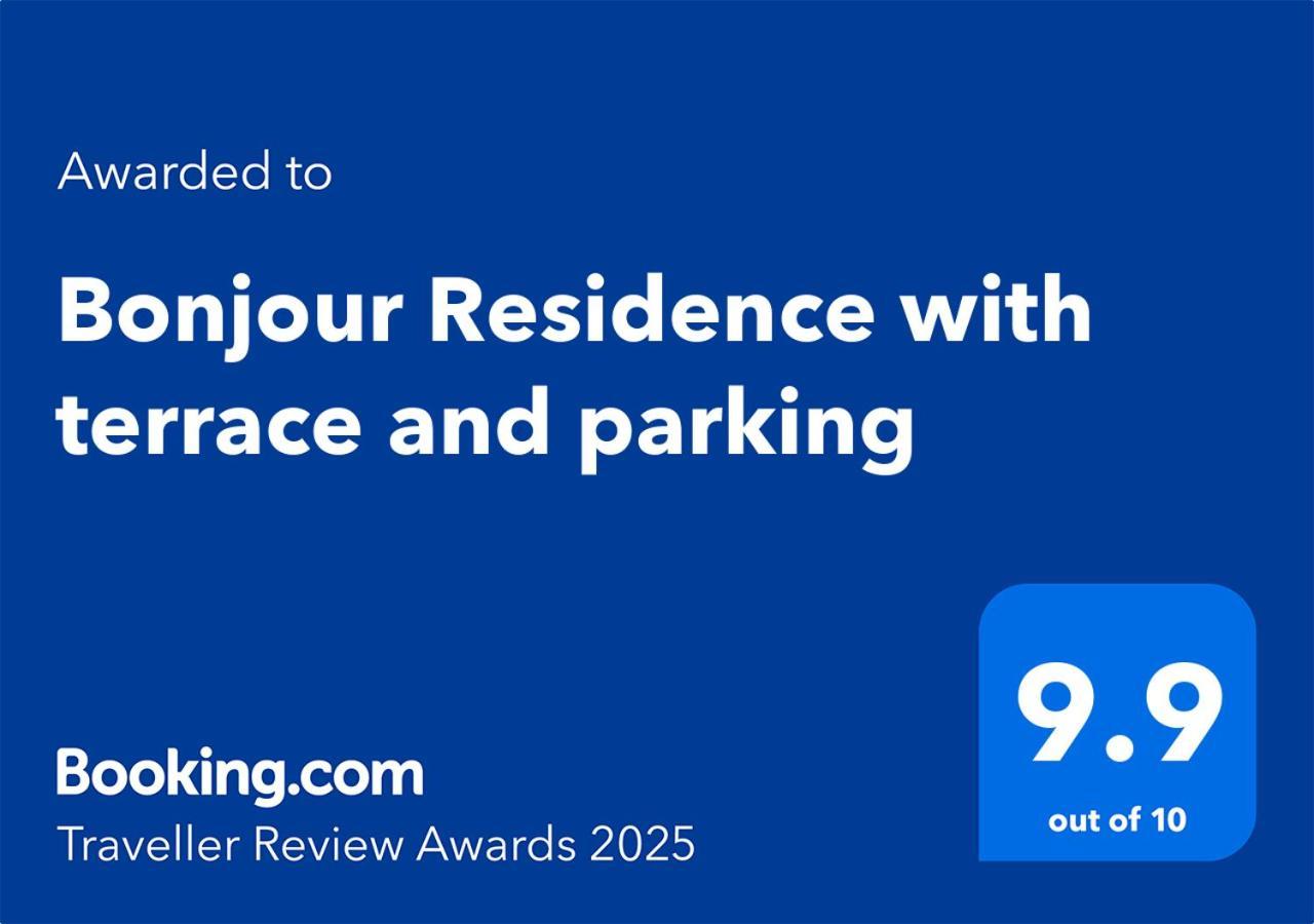 Bonjour Residence With Terrace And Parking คลูจ-นาโปกา ภายนอก รูปภาพ